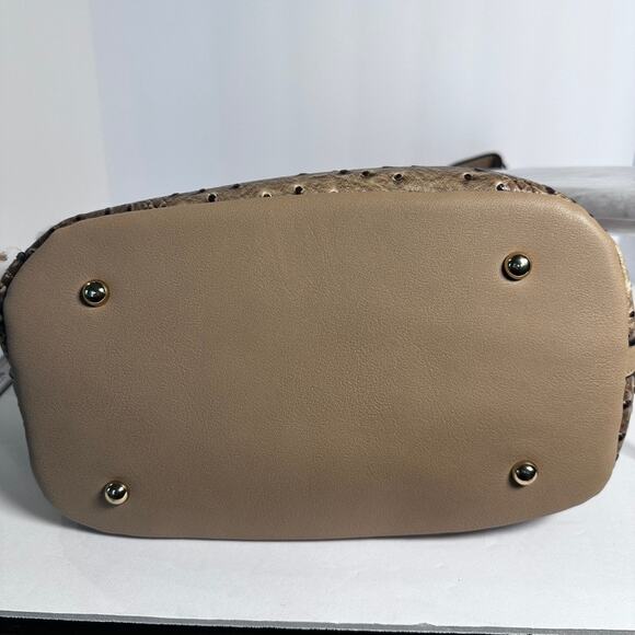 Le Miel 3 in 1 Ostrich Bag Set NWT Tote Handbag dust bag - Picture 4 of 9